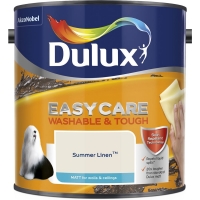 Wilko  Dulux Easycare Matt Emulsion Paint Summer Linen 2.5L