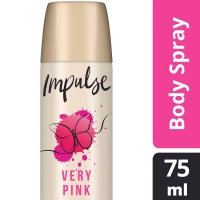 Wilko  Impulse Very Pink Body Spray 75ml
