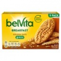Asda Belvita Breakfast Biscuits Golden Oats 5 Pack