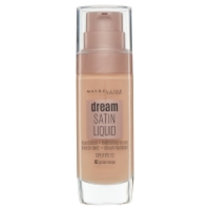 Wilko  Maybelline Dream Satin Liquid Foundation 24 Golden Beige