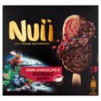 Asda Nuii Dark Chocolate & Nordic Berry Ice Creams