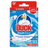 Asda Duck Toilet Fresh Discs Duo Refills Marine