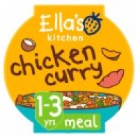 Asda Ellas Kitchen Chicken Curry Tray Meal 12m+