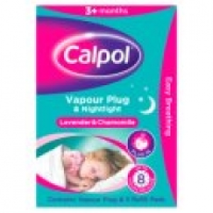 Asda Calpol Vapour Plug & Nightlight Lavender & Chamomile 3+ Months