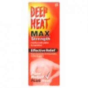Deep Heat Max Strength Pain Relief Rub