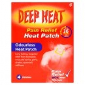 Deep Heat Pain Relief Heat Patches