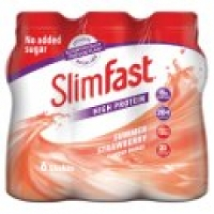Slimfast 6 Summer Strawberry Flavour Shakes