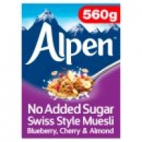 Asda Alpen No Added Sugar Blueberry, Cherry & Almond Muesli
