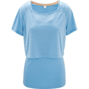 Blue Ladies Fitness-Shirt