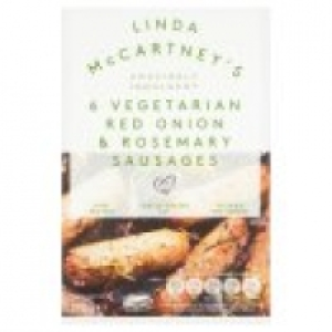 Linda Mccartneys 6 Vegetarian Red Onion & Rosemary Sausages