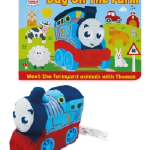 Aldi  Thomas & Friends Farm Book & Plush