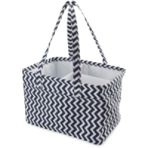 Navy Chevron Nappy Caddy