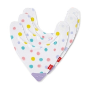 Reversible Spots Teething Bibs
