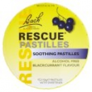 Bach Rescue Soothing Pastilles Blackcurrant Flavour