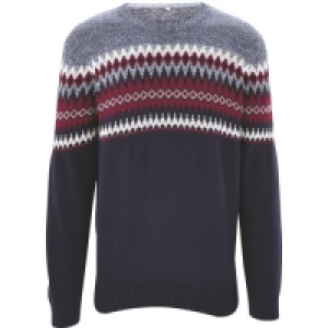 Avenue Mens Red/Blue Jumper