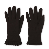 Aldi  Ladies Black Frill Gloves