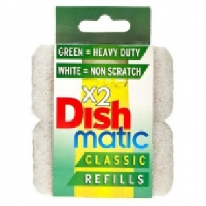 Poundland  Dishmatic Classic Refills 2 Pack