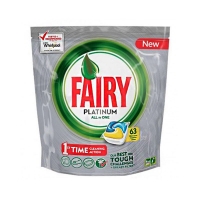 QDStores  Fairy All In One Dishwasher Capsules Lemon 63 Pack