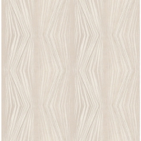 Wickes  Boutique Vermeil Stripe Cream Decorative Wallpaper - 10m