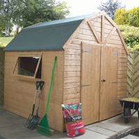 Wickes  Mercia 8 x 8 ft Premium Timber Shiplap Apex Dutch Barn Shed 