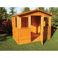Wickes  Shire 7 x 7 ft Timber Chalet-Style Apex Shed