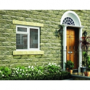 Wickes White Timber Casement Window - RH Side Hung & Top Hun