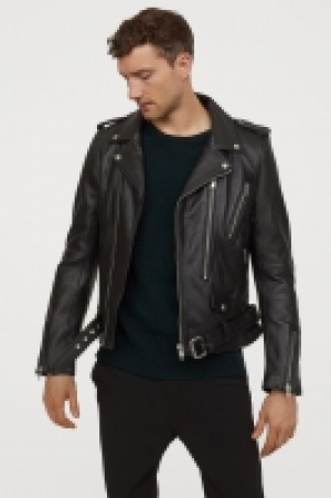  Leather biker jacket £110.00
