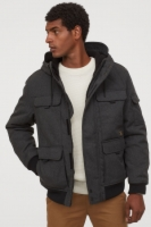  Padded hooded jacket £33.00
