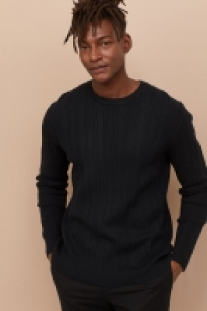  Cable-knit jumper £16.00
