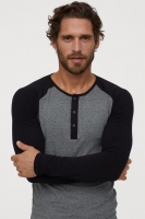 HM   Long-sleeved top Muscle Fit