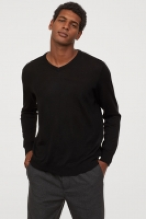  V-neck wool-blend jumper £10.00