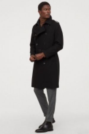  Wool-blend trenchcoat £66.00