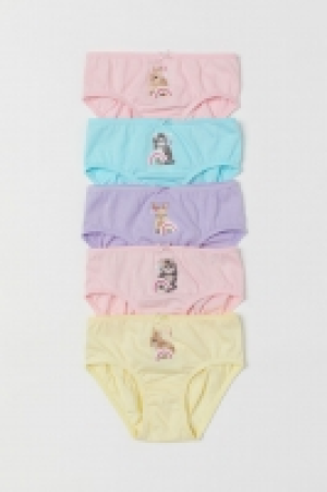  5-pack cotton briefs £4.00
