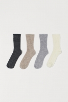 HM   4-pack wool-blend socks