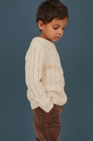 HM   Cable-knit cotton jumper