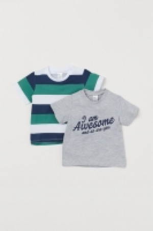 2-pack cotton T-shirts £3.00