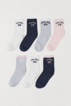  7-pack socks £4.00