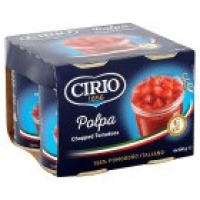 Waitrose  Cirio canned chopped tomatoes, 4 pack