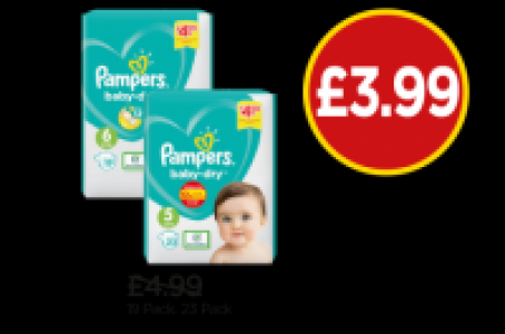 Budgens  Pampers Baby