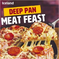 Iceland  Iceland Deep Pan Meat Feast 385g