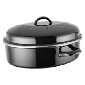Judge Induction Non Stick Black Round Enamel Casserole, 22cm £20.79