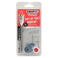 Partridges Gripit Gripit Mirror Plasterboard Fixing Kit - Pack of 2
