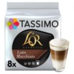 Tassimo 8 LOR Espresso Latte Macchiato Pods