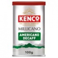 Asda Kenco Millicano Americano Decaff Instant Coffee