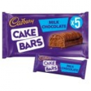 5 Milk Chocolate Cake Bars £1.65