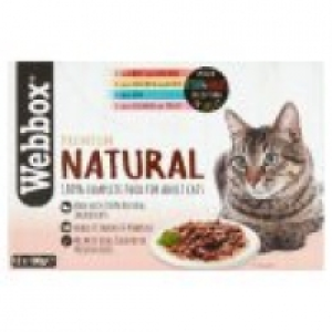 Webbox Premium Natural Mixed Fish & Meat Selection in Jelly Adult C