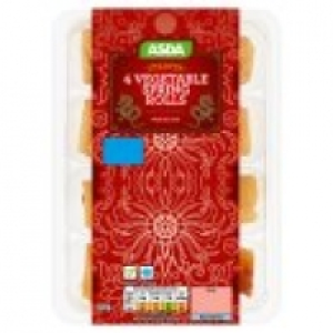 Asda 4 Vegetable Spring Rolls