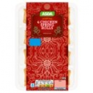 Asda 4 Chicken Spring Rolls