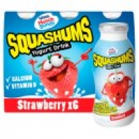 Asda Munch Bunch Squashums Strawberry Yogurt Drinks