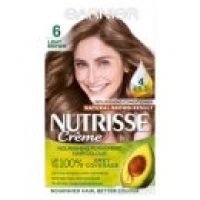 Asda Garnier Nutrisse 6 Light Brown Permanent Hair Dye